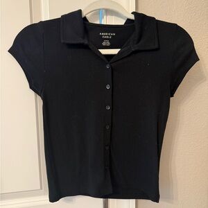 American Eagle Classic Black Shirt